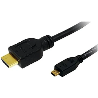 Immagine di LogiLink HDMI Cavo Spina A, Micro D 1.50 m Nero CH0031 UHD 4K;