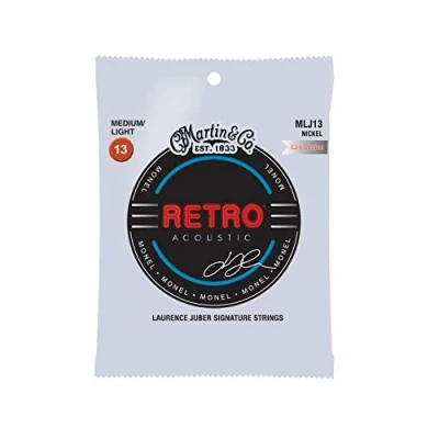 Immagine di Martin Strings Retro Monel LJ&#039;s Choice Medio/Leggero (13 56)