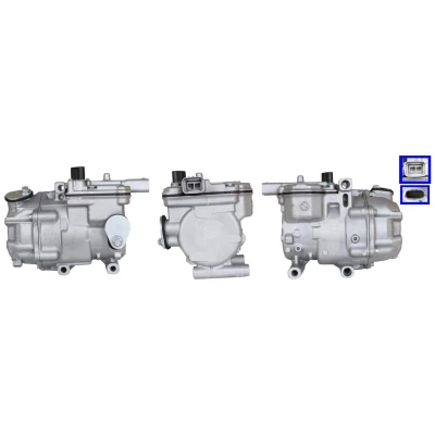 Immagine di DRI 700511023 Compressore Aria Condizionata R 134a, 1234yf con guarnizioni TOYOTA: Yaris III Hatchback