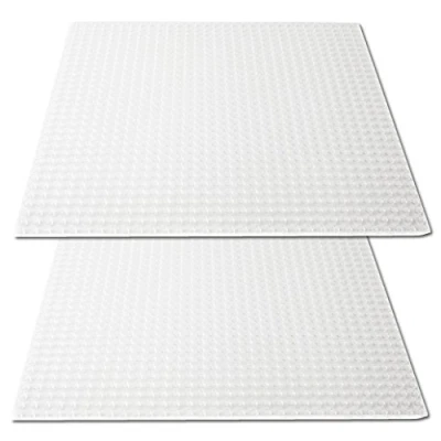 Immagine di Katara 1672 Set 2 Basi Costruzioni 25,5x25,5cm Compatibile Lego, Sluban, Papimax, Q Bricks, Trasparente