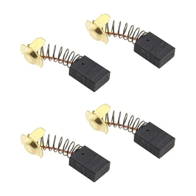 Immagine di ECSiNG 2 paia di spazzole in carbonio per agitatore arresto automatico, 6 x 11 15 mm, compatibile con collomix UniMix miscelatore cemento U1300 accessori utensili elettrici