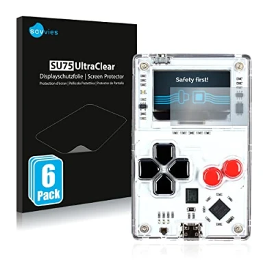 Immagine di savvies (6 Pezzi Pellicola Protettiva per Arduboy FX Protezione Schermo Trasparente