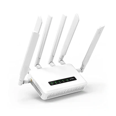 Immagine di GL.iNet GL X3000 (Spitz AX) 5G NR AX3000 Cellular Gateway Router, Wi Fi 6, Multi WAN, Detachable Antennas, Dual SIM, OpenVPN &amp; WireGuard Client/Server, OpenWrt, MU MIMO, Secure RV Internet