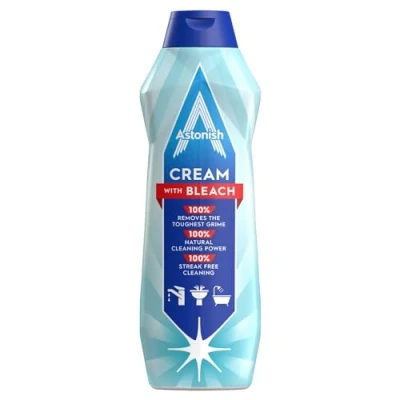 Immagine di Astonish detergente per crema multiuso con candeggina, 500 ml