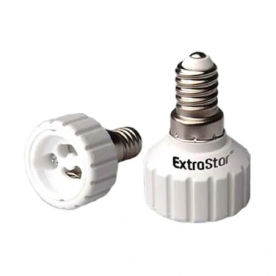 Immagine di A2ZWORLD 2 Pezzi Portalampade, Adattatori e Convertitore, Adattatore Da E14 A GU10