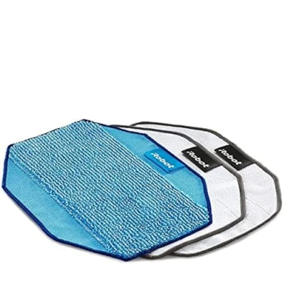 Immagine di iRobot Kit Panni Microfibra 2 Dry &amp; 1 Wet Originale per Aspirapolvere Braava 320 e 380