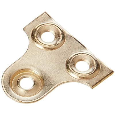 Immagine di Merriway BH02800 Piastrina con Foro Tondo per Appendere Quadri, Bianco, 19 mm, Set di 25 Pezzi