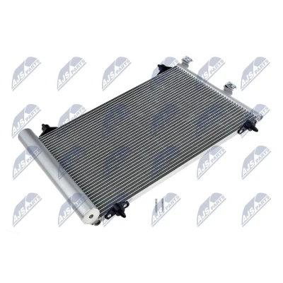 Immagine di NTY CCS CT 012 Condensatore con essiccatore Alluminio 560 R 134a CITROËN: Xsara Picasso, PEUGEOT: Partner / Ranch II Van