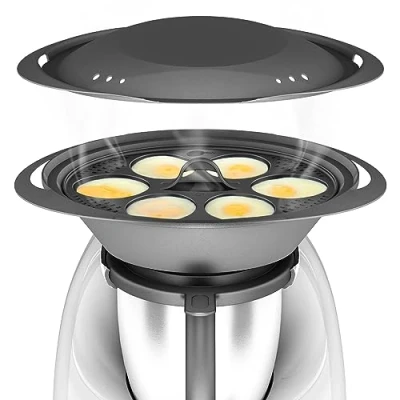 Immagine di mixegg Pochierer compatibile con Bimby TM6 TM5 TM31, cuociuova pochierer, accessori