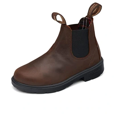Immagine di Blundstone Stivaletti per bambini, Taglia: 32, Antique brown Pelle
