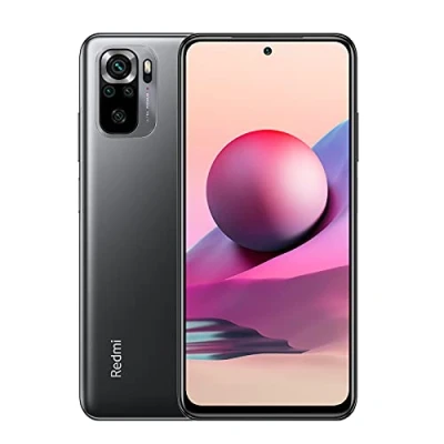 Immagine di Xiaomi Redmi Note 10S Smartphone RAM 6 GB ROM 64 6,43 &#039;&#039; AMOLED DotDisplay MP Kamera 33 W Schnellladung MediaTek Helio G95 3,5 mm Kopfhörerbuchse 5000 mAh (typ) Akku grau [Globale Version]