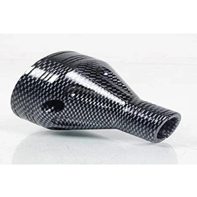 Immagine di one by Camamoto cod 77282109 coperchio copri perno posteriore in alluminio cnc colore carbonio compatibile con yamaha t max 500 dal 2008 2009 2010 2011