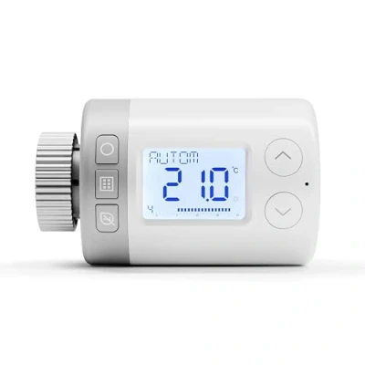 Immagine di Honeywell Home valvola termostatica intelligente per radiatore, HR 27 ECO ETRV, programmabile termosifone, regolatore digitale riscaldamento centralizzato,