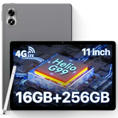 Immagine di UMIDIGI Tablet 11 Pollici,Helio G99 Android 13,G7 Tab Pro in Offerta,16GB+256GB/1TB TF,Octa Core Gaming,8000mAh/18W,13MP+8MP,Tablet con Penna,Tablet 4G LTE/BT5.2/WiFi/GPS Grigio