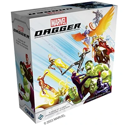 Immagine di Fantasy Flight Games Marvel D.A.G.E.R. gioco da tavolo cooperativo dai 12 anni 1 a 5 giocatori Tempo di 3 4 ore