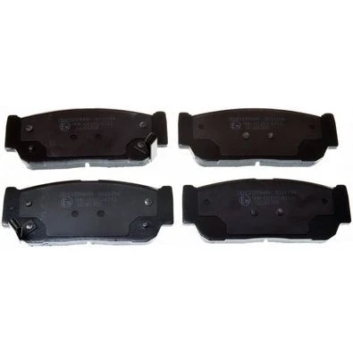Immagine di DENCKERMANN B111184 Kit pastiglie freno Assale posteriore con segnalatore acustico usura SSANGYONG: RODIUS I, 2