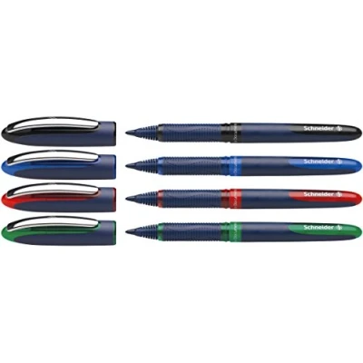 Immagine di Penna roller Schneider One Business 06. Astuccio 4 colori