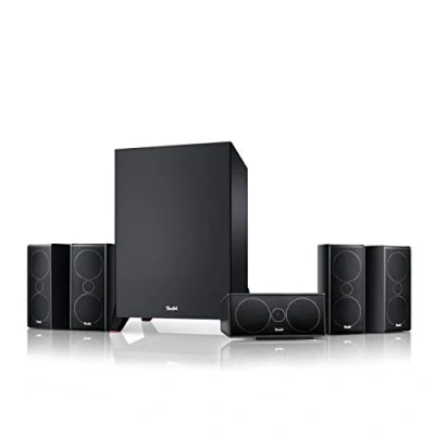 Immagine di Teufel CONSONO 35 MK3 Sistema Diffusori 5.1 Home cinema Hi Fi, Potente Subwoofer (wireless opzionale), elevata intelligibilità del parlato Nero
