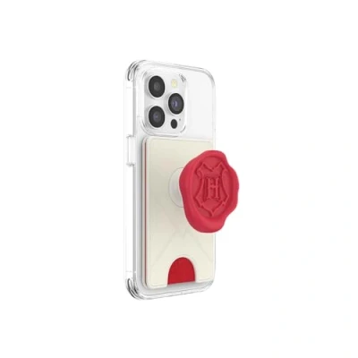 Immagine di PopSockets: PopWallet+ con un PopTop Swappable Integrato per Telefoni Cellulari e Tablet Hogwarts Letter