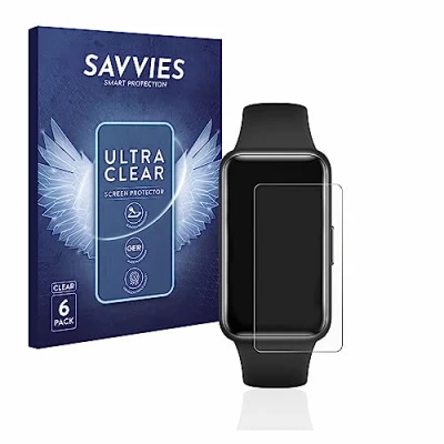 Immagine di savvies (6 Pezzi Pellicola Protettiva per Huawei Band 7 Protezione Schermo Trasparente