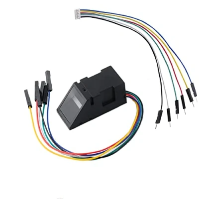 Immagine di Geekstory Lettore di impronte digitali ottiche modulo sensore serratura porta controllo accessi luce rossa per Arduino Mega2560 UNO R3