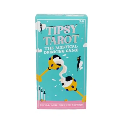 Immagine di Gift Republic GR490130 Gioco per bere tarocchi, blu, taglia unica