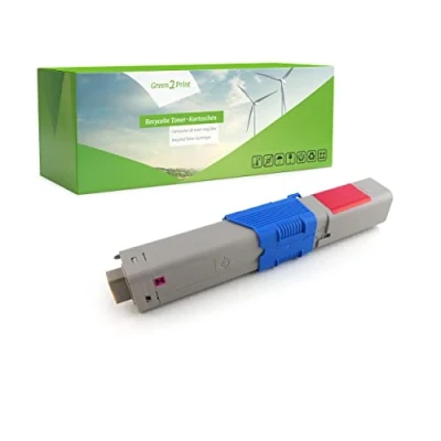 Immagine di Green2Print Toner magenta 1500 pagine sostituisce OKI 46508714 per MC363DN, MC363, C332DNW, C332DN, C332