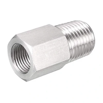 Immagine di Adattatore riduttore di raccordo per tubo riduzione 1/4&quot; NPT maschio x 1/8&quot; femmina