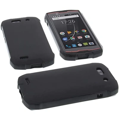 Immagine di foto kontor Custodia Compatibile con cellulari Cubot Kingkong Mini 2 Cover in Gomma TPU di Colore Nero