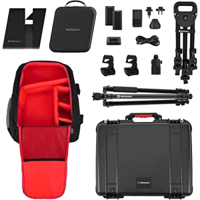 Immagine di Matterport Kit di accelerazione Pro3 Fotocamera digitale con scanner 3D Lidar per tour virtuale visualizzazioni a 360 e fotografia 4K Spazi interni ed esterni precisione affidabile