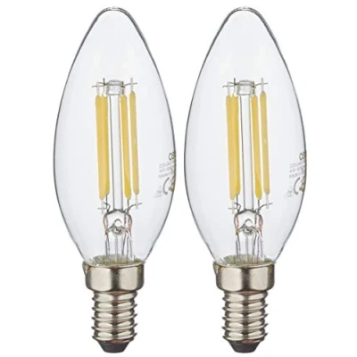 Immagine di OSRAM LED Retrofit CLASSIC B Lampadina LED, Attacco: E14, Bianca Fredda, 4000 K, 4 W, Equivalenti a 40 Opaco, B, Chiaro, Taglia Unica