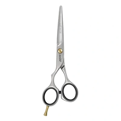 Immagine di JAGUAR Forbici per capelli PRE STYLE RELAX LEFT 5.25&quot; da parrucchiere mancini in design offset opacizzate Made Germany Argento