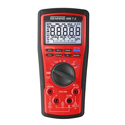 Immagine di Benning MM 7 2 Multimetro portatile digitale CAT III 1000 V, IV 600 V Display (Counts): 60000