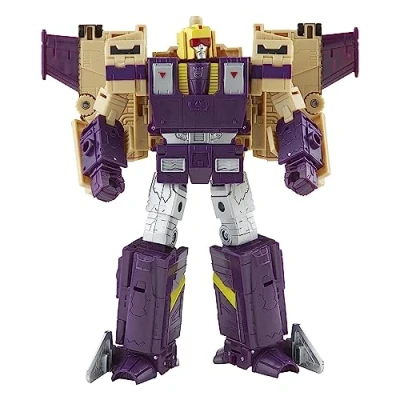 Immagine di Transformers, Generations Legacy Series, Action Figure Leader di Blitzwing Tripla conversione, da 17,5 cm, dagli 8 Anni in su, Multi, Taglia Unica