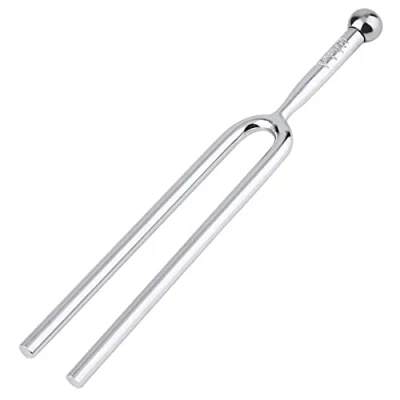 Immagine di 1 Pezzi diapason,A440 Hz Diapason in Acciaio Inox,inossidabile Standard,per Strumenti Musicali Standard Chitarra Violino Dispositivo Sintonizzatore(argento)