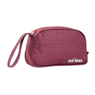 Immagine di Tatonka Beauty case One Day Borsa per il lavaggio con tracolla e diversi piccoli scomparti interni, rosso bordeaux, 1,5 litri, 23 x 13 8 cm