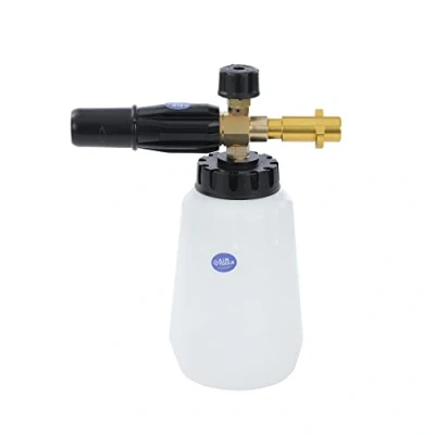 Immagine di AIM Tools 1L Cannone Schiuma Compatibile con Kärcher K2 K3 K4 K5 K6 K7 Pistola Idropulitrice, Lancia a Spruzzo Ugello Regolabile di Sapone Schiumogeno Bottiglia