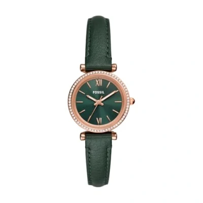 Immagine di Fossil Tradiitional Carlie Orologio, Donna, Taglia: One Size, Green