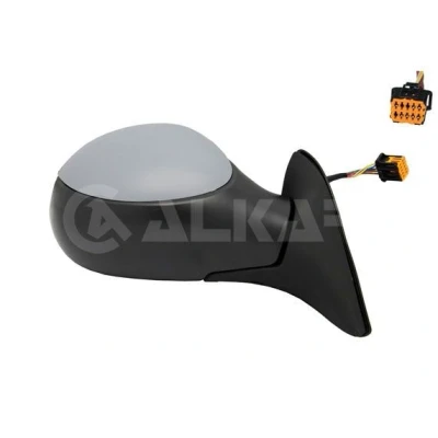 Immagine di Specchio retrovisore esterno Alkar 6122339 Dx con la prima mano elettrico termico, sensore temperatura, ribaltabile/ripiegabile elettricamente, co
