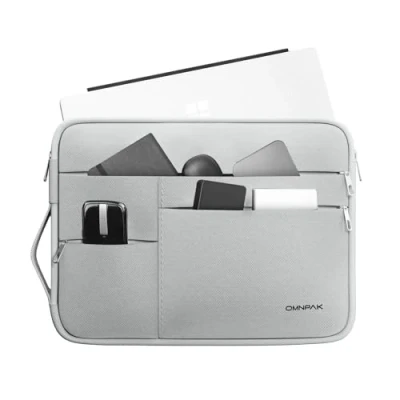 Immagine di Omnpak custodia per Surface Pro 9，custodia laptop da 12,9 pollici 11/10/9/8/X/7+/7/6/5/4/3, go 3 Sleeve con cinghia di trasporto laterale