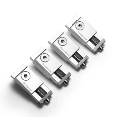 Immagine di Genmitsu Upgrade Mini Morsa in Alluminio Morsetto per Punta 4 Pezzi, Router CNC ad Alta Precisione, Dimensioni 56 x 22 21 mm
