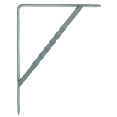 Immagine di Amig Staffa per mensole a muro Supporti Reggimensola Staffe in Acciaio Colore: Grigio Metallizzato Dimensioni: 150 x 125 Peso max: 300 kg