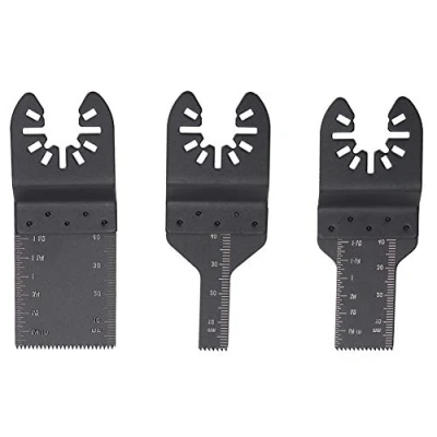 Immagine di Lame per utensili multiuso, 3 pezzi multiuso oscillanti Utensile da taglio di precisione metallo legno plastica
