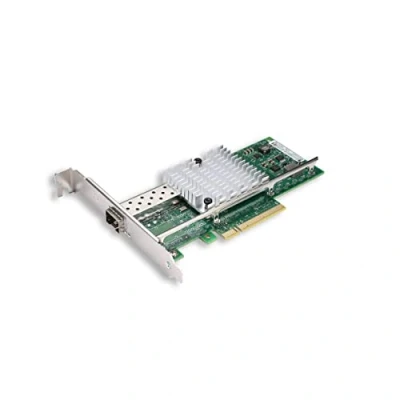 Immagine di Scheda di Rete 10G SFP+ per Intel X520 DA1 82599EN Chip, Single Porte SFP+, Ethernet PCI Express x8 LAN adattatore, 10Gb NIC Windows Server, Win8, 10, Linux, VMware