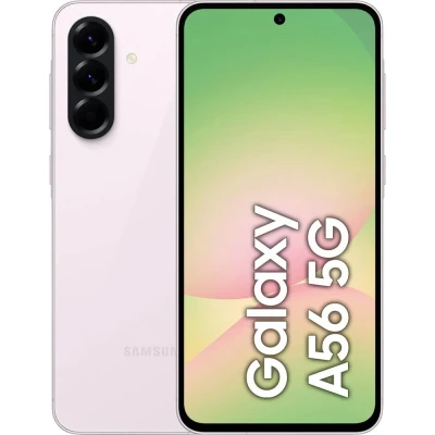Immagine di Samsung Galaxy A56 5G, Smartphone con Funzioni intelligenti, Display Super AMOLED 6.7, 8GB RAM, 128GB, Camera 50MP, Batteria 5.000 mAh, IP67, Awesome Pink