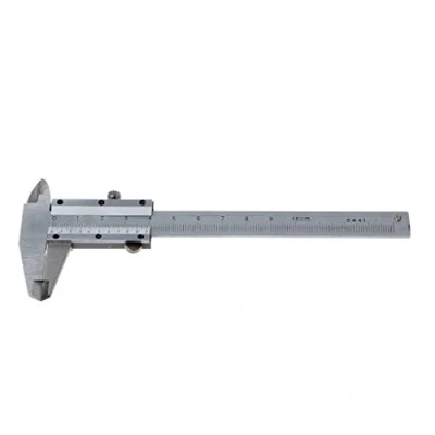 Immagine di Mini calibro a corsoio da 0 100 mm, tascabile, in acciaio inox, metrico, meccanista, corsoio, misurazione digitale, righello doppia scala, micrometro, impermeabile, passo millimetro