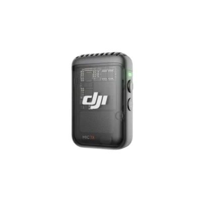 Immagine di DJI Trasmettitore per Mic 2 (Shadow Black), microfono wireless con eliminazione intelligente del rumore, registrazione interna di 14 ore, batteria 6 attacco magnetico, bluetooth