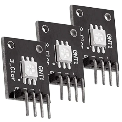 Immagine di AZDelivery 3 x KY 009 RGB LED Sensore modulo SMD compatibile con Arduino incluso un E Book!