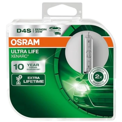 Immagine di Osram 66440ULT HCB Ultra Life Xenarc D4S Lampada Xenon a Scarica, Confezione da 2