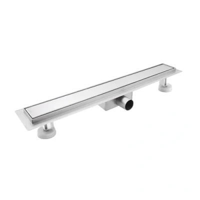 Immagine di sunrik Scarico Doccia a Pavimento, 2 in 1 90 cm, Canalina Acciaio Inox con Sifone e Filtro